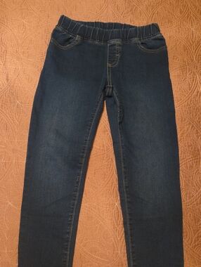 Joe Fresh Dark Blue Pull-On Kids Denim-look Jeggings/jeans